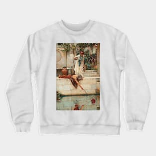 The Rescue by John William Waterhouse Crewneck Sweatshirt